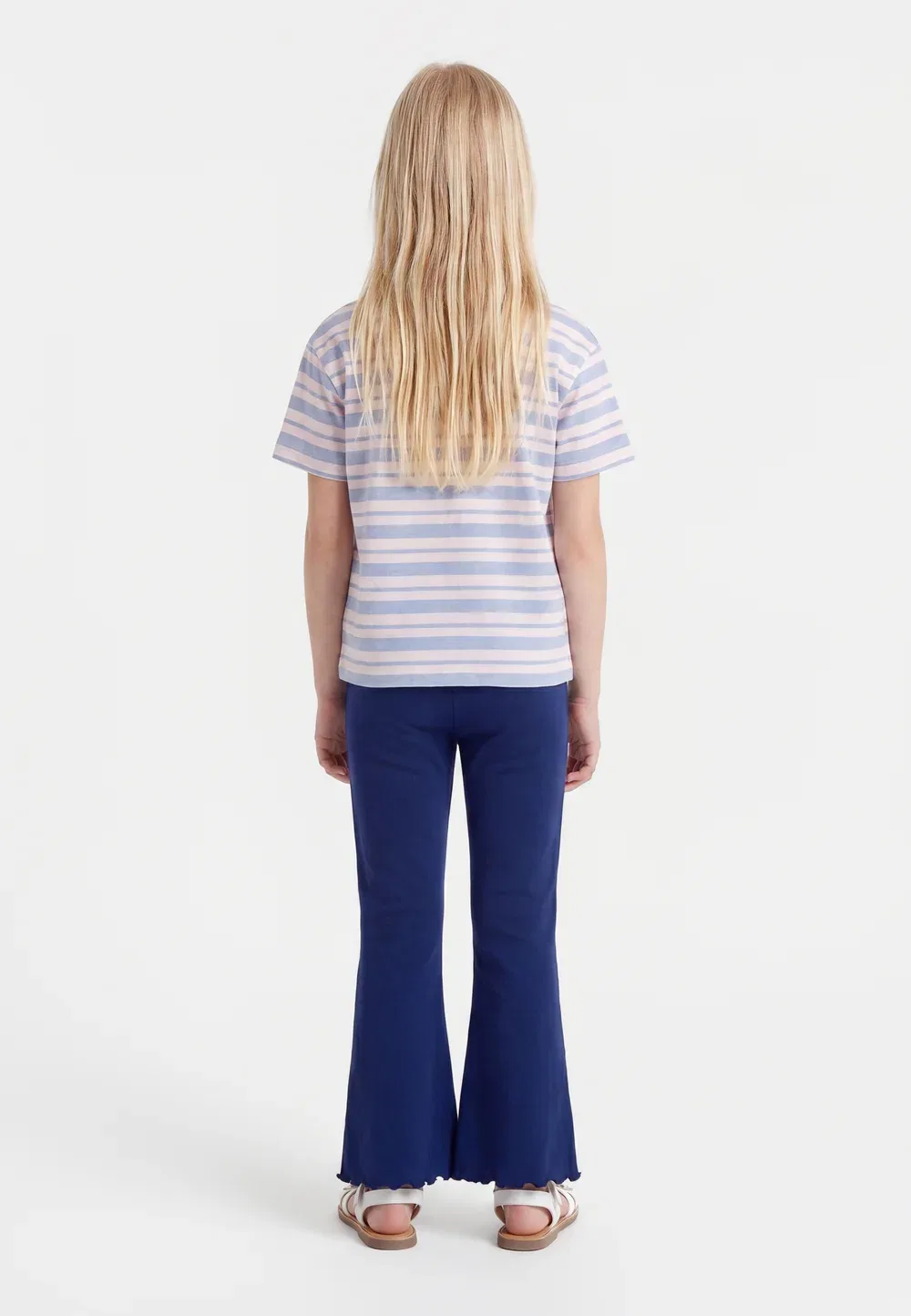 Комплект - леггинсы - брюки Friboo By Zalando, Dark Blue/ Pink — фото 2