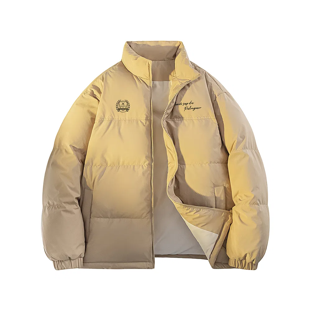 Детское утепленное пальто-пуховик со стойкой Khaki PAL ONGACO, Khaki