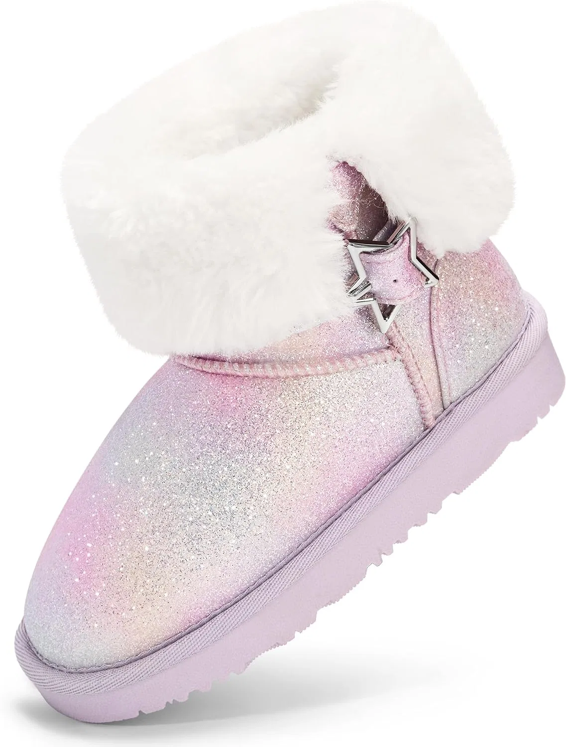 Детские зимние сапоги для девочек с искусственным мехом Stelle, Dream Frost