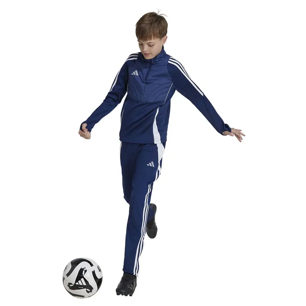 Детская куртка для девочек с утеплителем Tiro 24 Winterized Adidas, Blue — фото 4