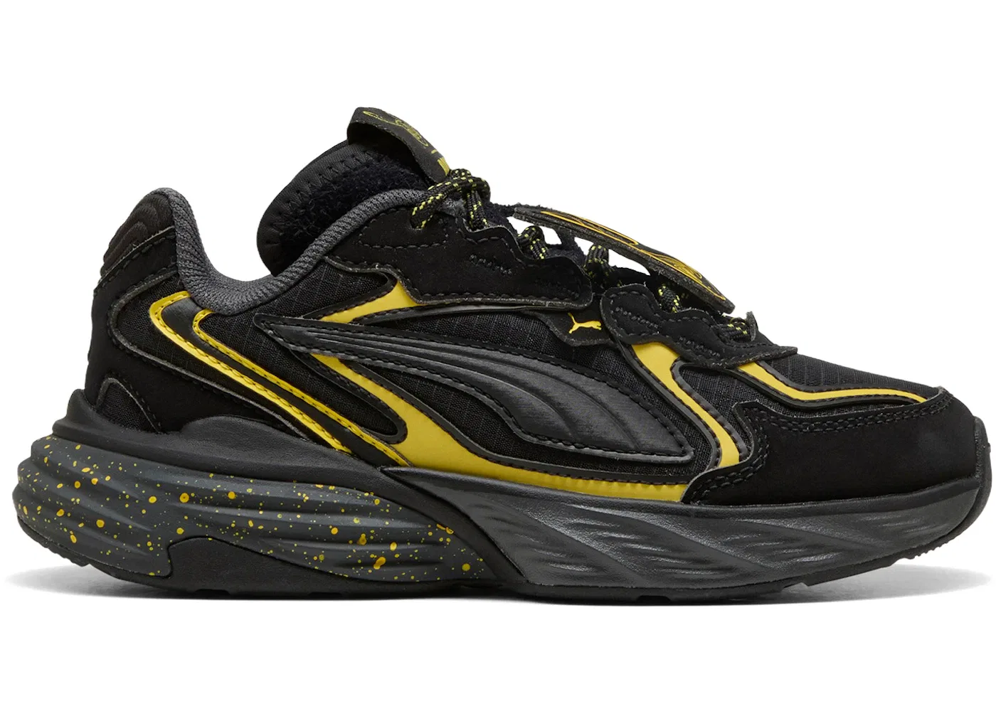 Детские кроссовки с принтом Pokemon Umbreon Puma Fade Puma Puma Black/Energizing Yellow