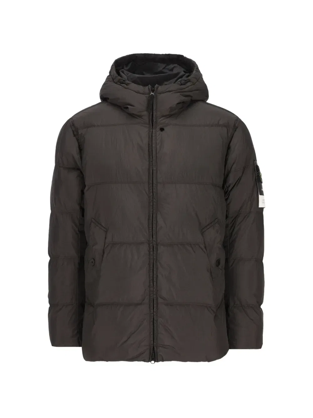 Мятая куртка из нейлона Crinkle Reps NY Stone Island, серый