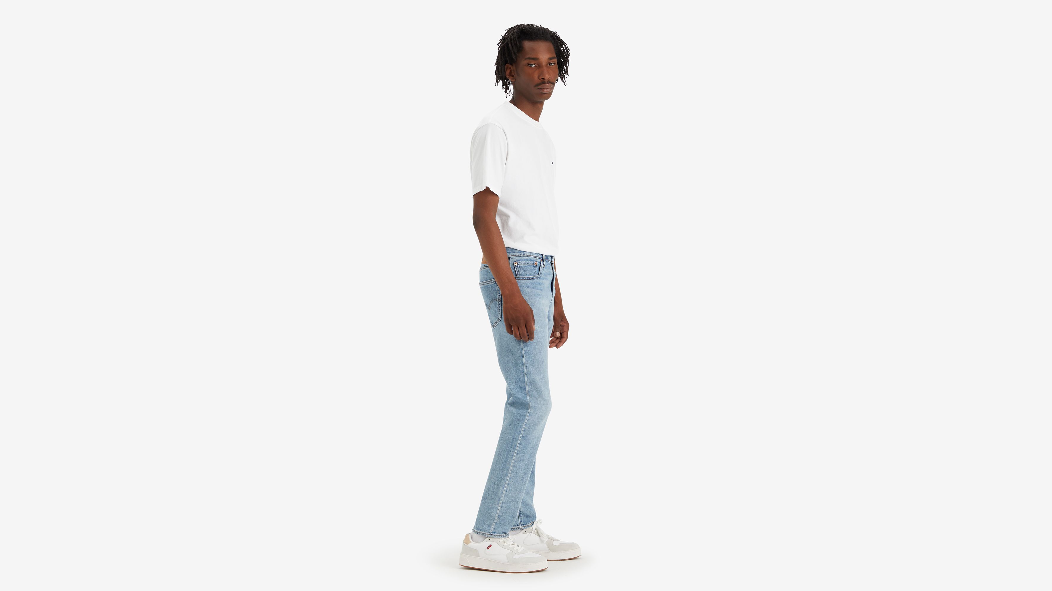 512 Узкие зауженные мужские джинсы Levi's, Call It Off - Medium Wash — фото 4