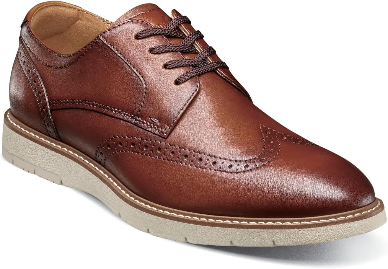 Мужские оксфорды Florsheim Vibe Wingtip, Cognac 2