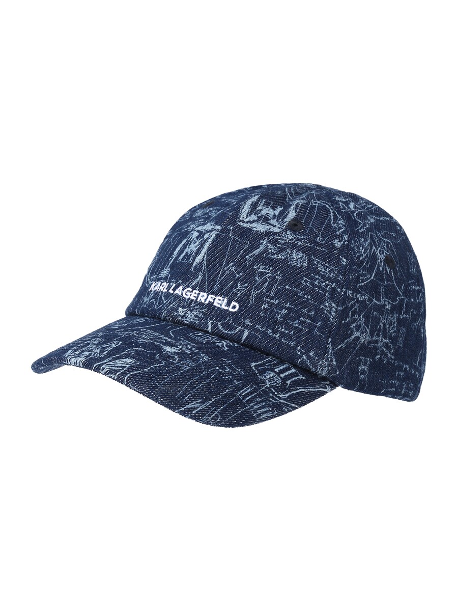 

Бейсболка Karl Lagerfeld Cap ESSENTIAL, цвет pastel blue/dark blue