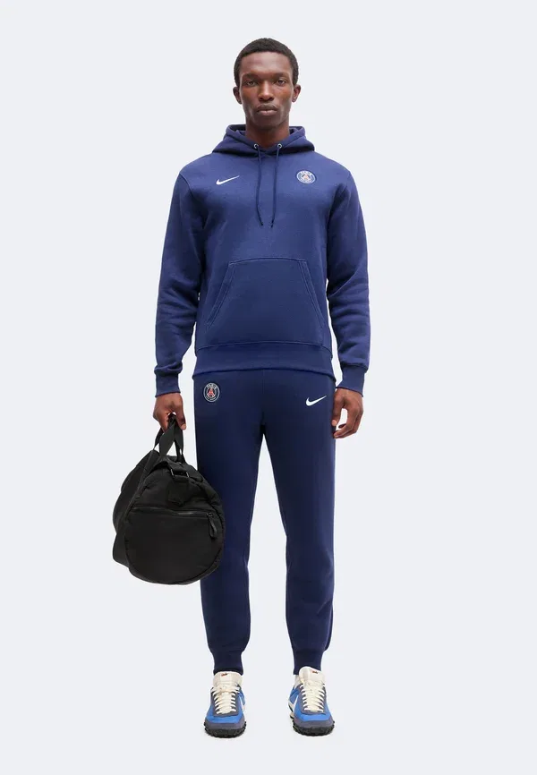 Брюки спортивные, tapered, Psg Club Nike Performance midnight темно-синий/white — фото 2