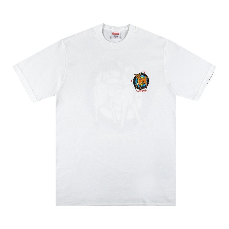 

Футболка Supreme Deer Tee 'White', белый