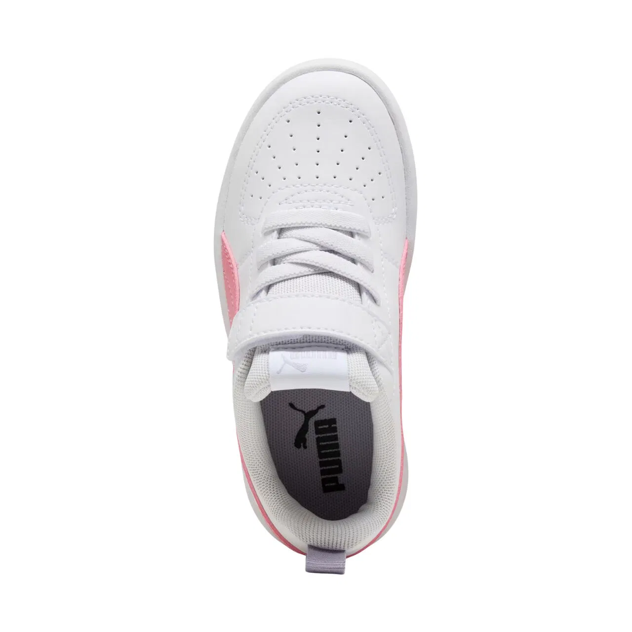 Детские кроссовки с дышащим верхом Puma Rickie AC PS, Weiss — фото 4