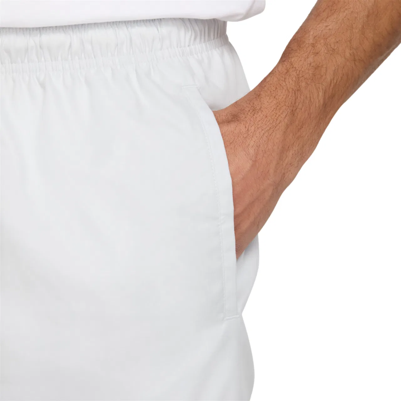 Мужские шорты с принтом Nike Club Woven Shorts Nike, White Photon Dust — фото 3