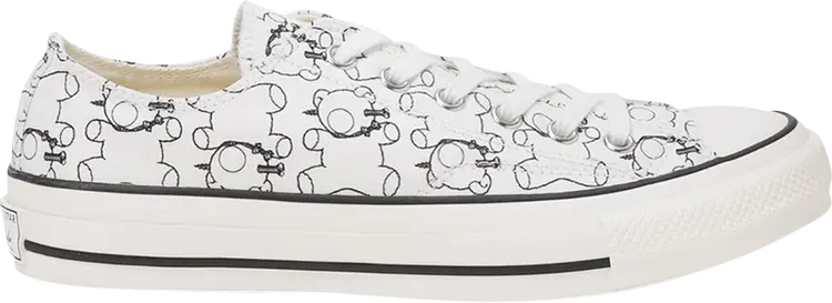 

Кроссовки Converse Undercover x Addict x Chuck Taylor All Star Low Teddy Bear, белый, Белый;серый, Кроссовки Converse Undercover x Addict x Chuck Taylor All Star Low Teddy Bear, белый