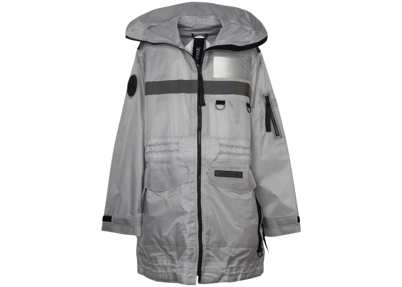 Мужская куртка-пуховик с длинным рукавом Jacket Canada Goose, Grey