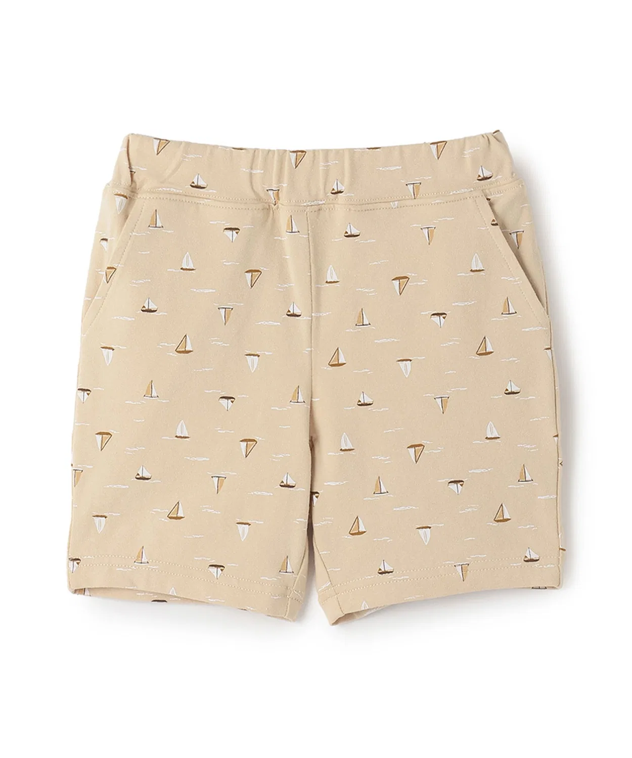 Детские шорты для мальчиков хлопковые Petit Main, Beige