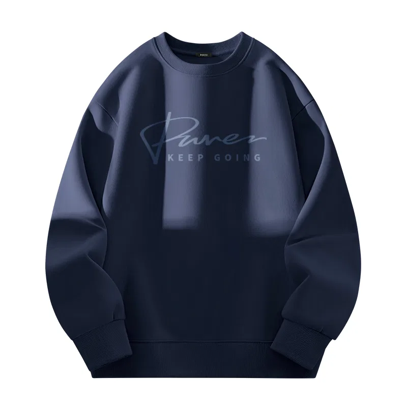 Свитшот детский с круглым вырезом MINISO, Navy Blue