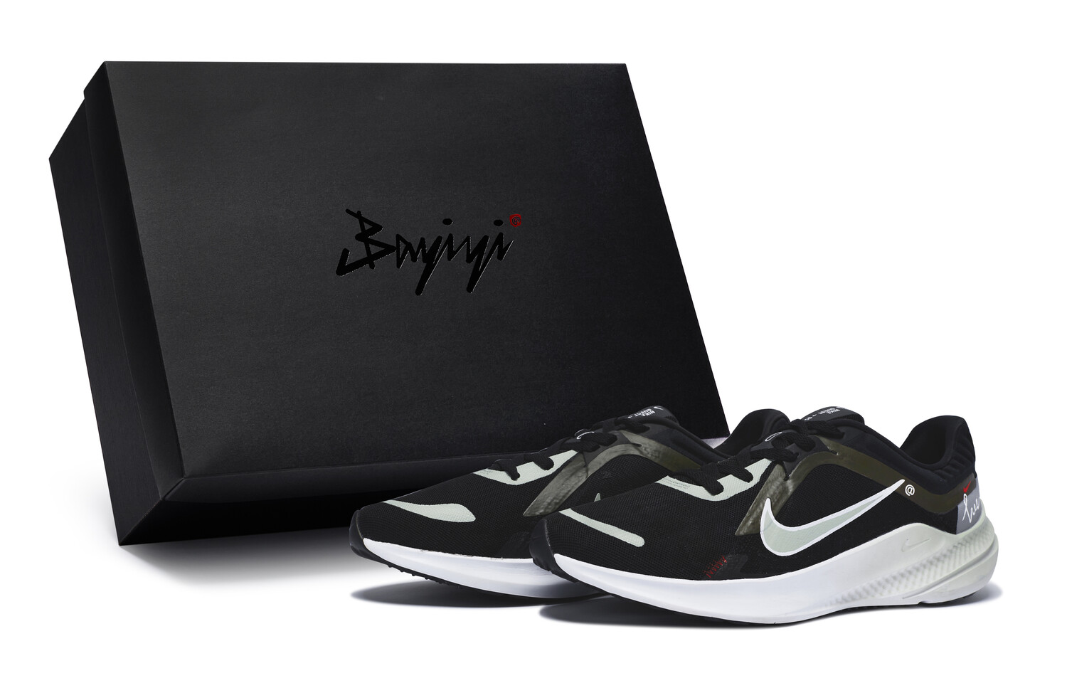 

Кроссовки Quest 5 мужские низкие зеленые Nike