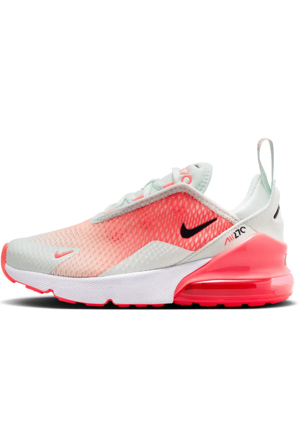 Детские кроссовки с амортизацией Air Max 270 Nike, Barely Green — фото 2