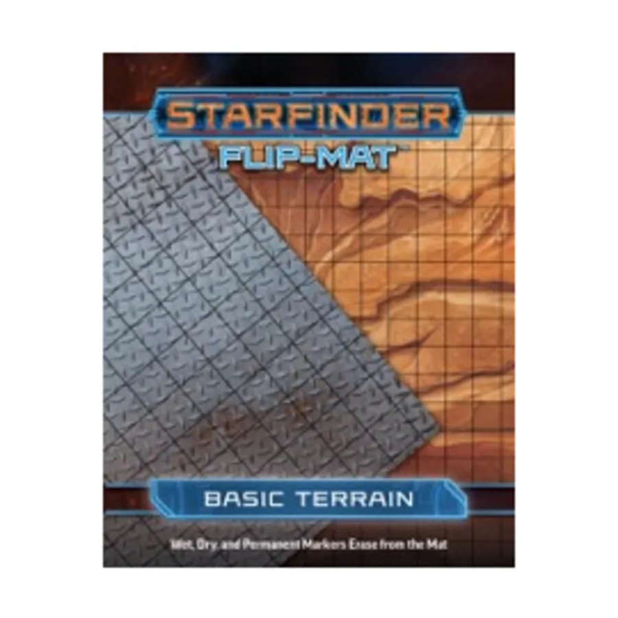 

Флип-мат — базовый рельеф, Starfinder Campaign Setting - Flip-Mats & Map Folios