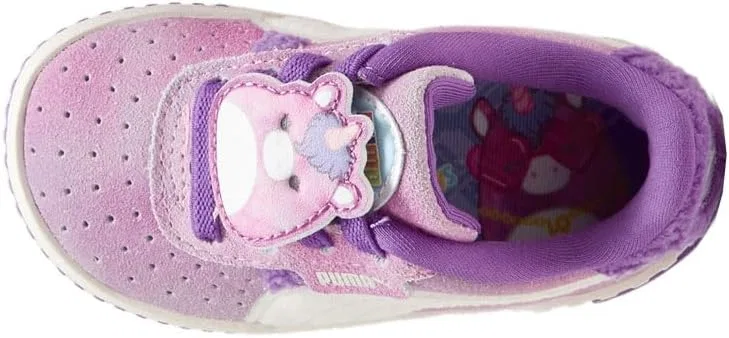 Детские кроссовки для девочек с перфорацией X Cali Lola PUMA, Purple — фото 4
