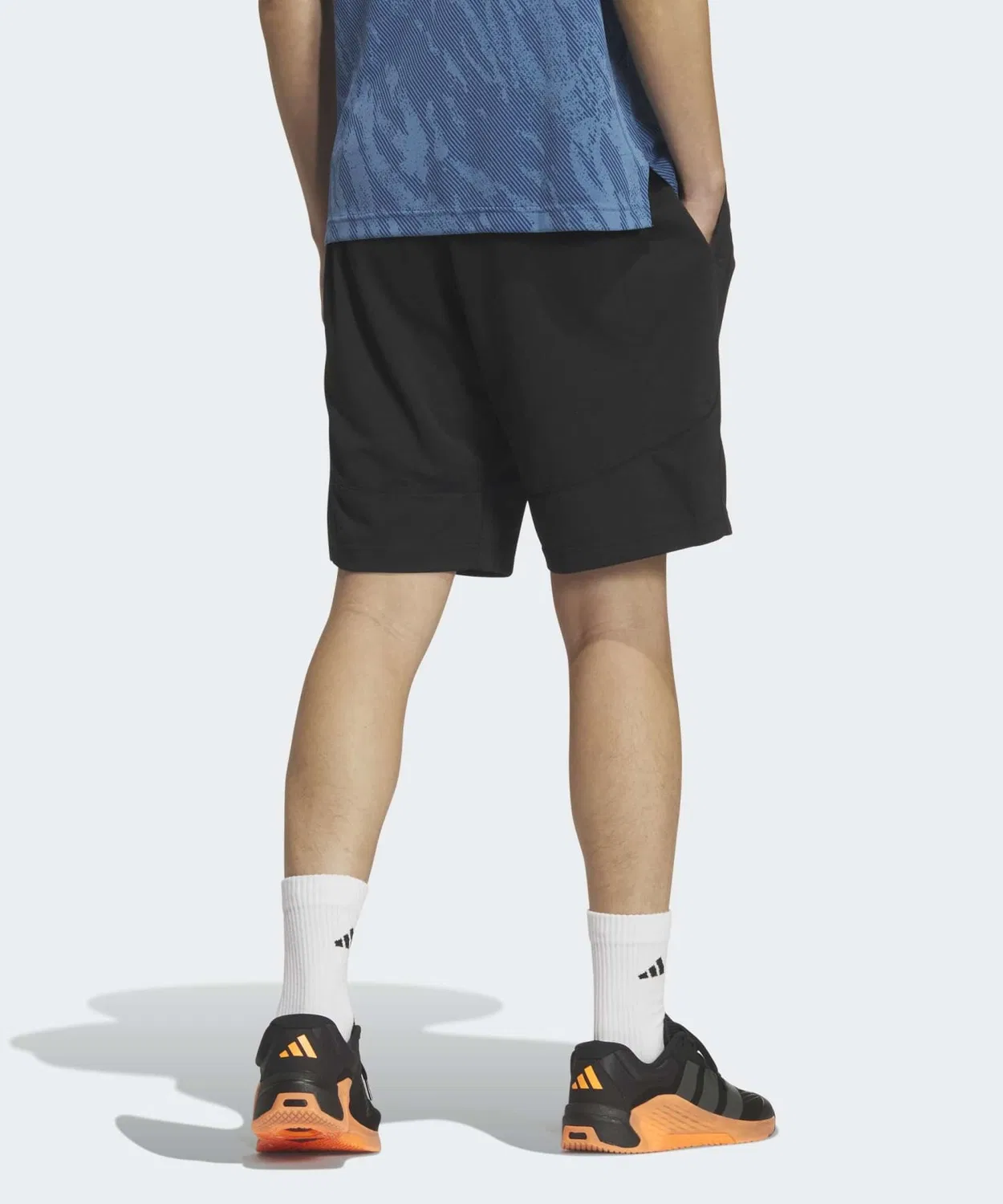Мужские шорты Tech Essentials Cool Touch Regular Fit Stealth Slubber 9" Adidas, Black — фото 2