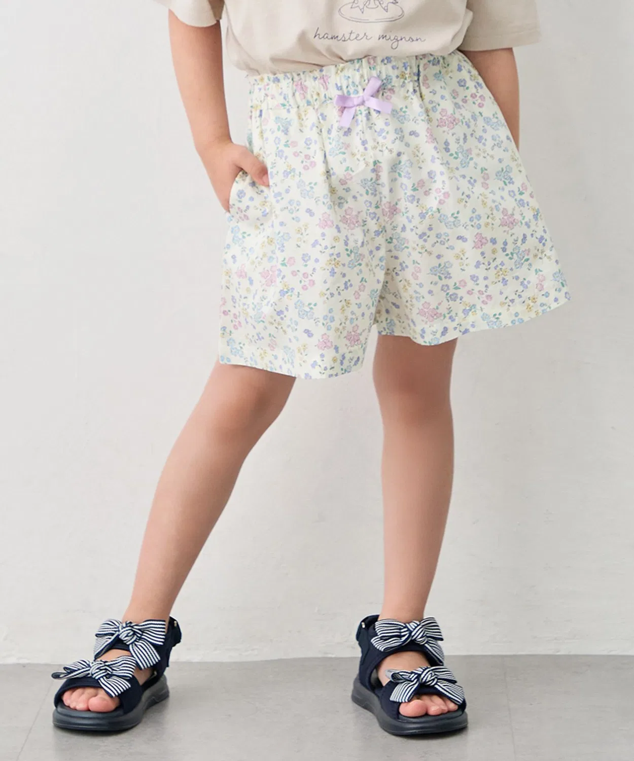 Детская юбка-шорты с контактным охлаждением, хлопок ANY, Ivory
