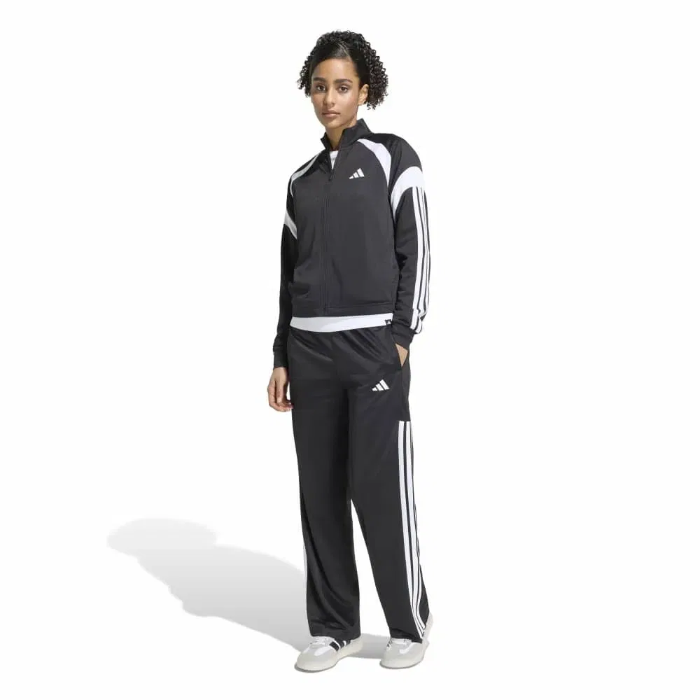 Женский спортивный костюм с молнией Teamsport Adidas, Black — фото 3