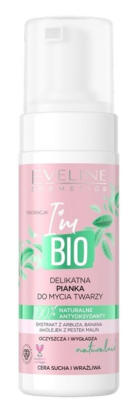 

Очищающая пенка для лица Eveline I`m Bio, 150 мл