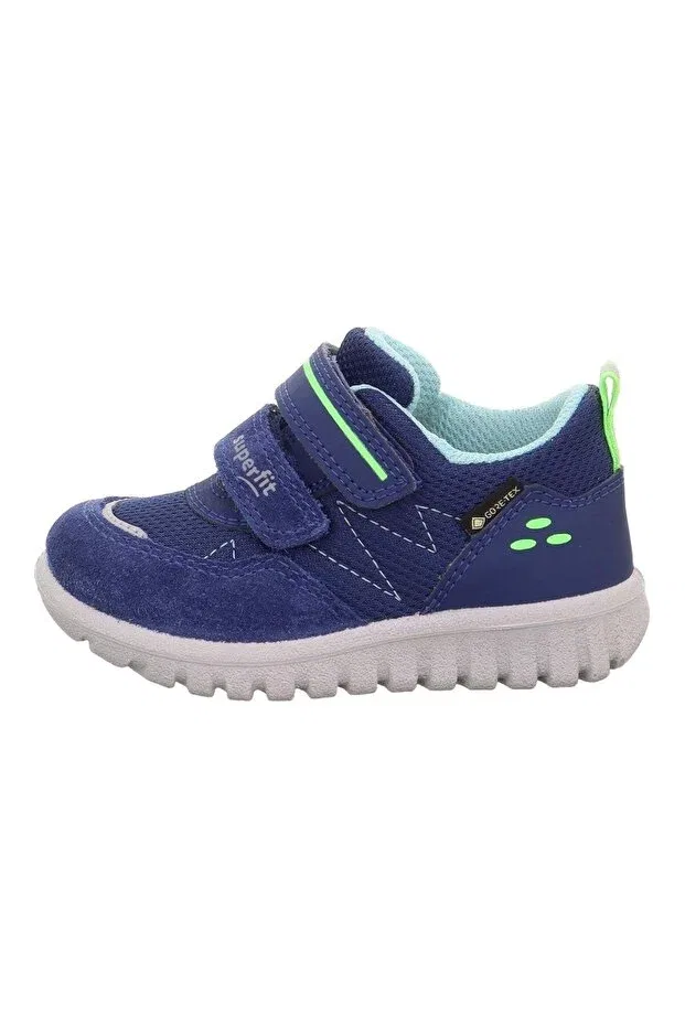 Детские спортивные туфли для мальчиков с застежкой-липучкой Superfit, Navy Blue