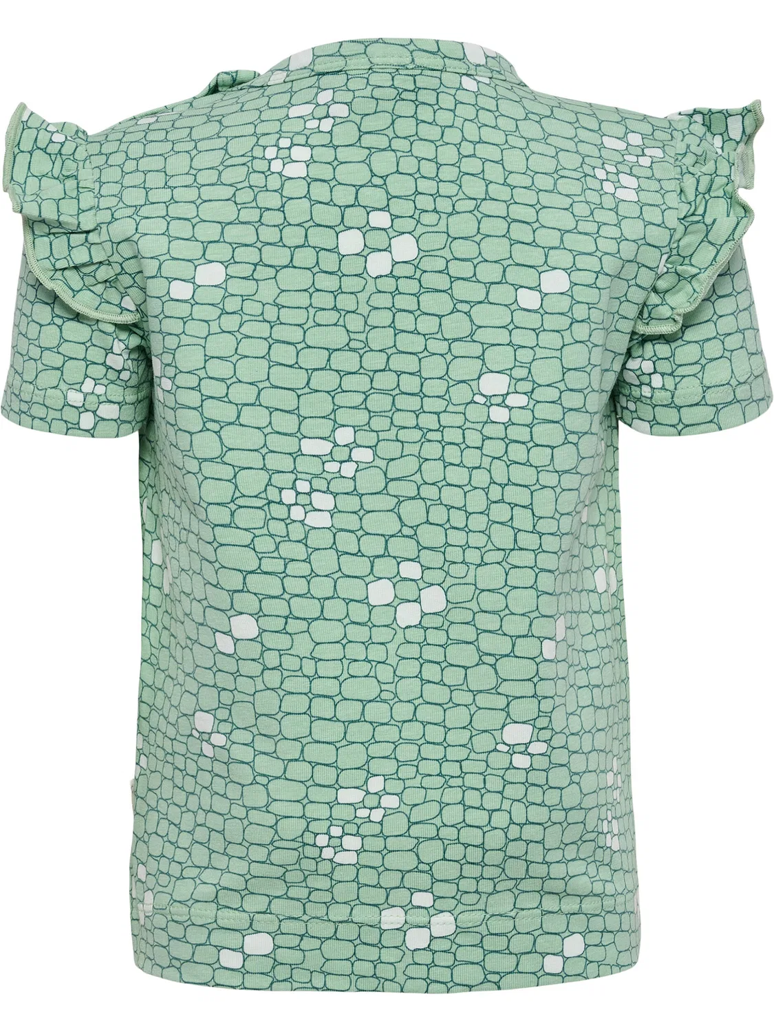 Детская футболка с коротким рукавом Hmlzanzi Hummel, Grun Moosgrun Khakigrun — фото 2
