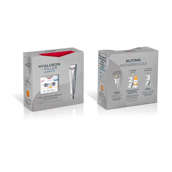 Набор кремов Hyaluron-Filler (крем для лица SPF30 50 мл + крем для контура глаз 15 мл) Eucerin