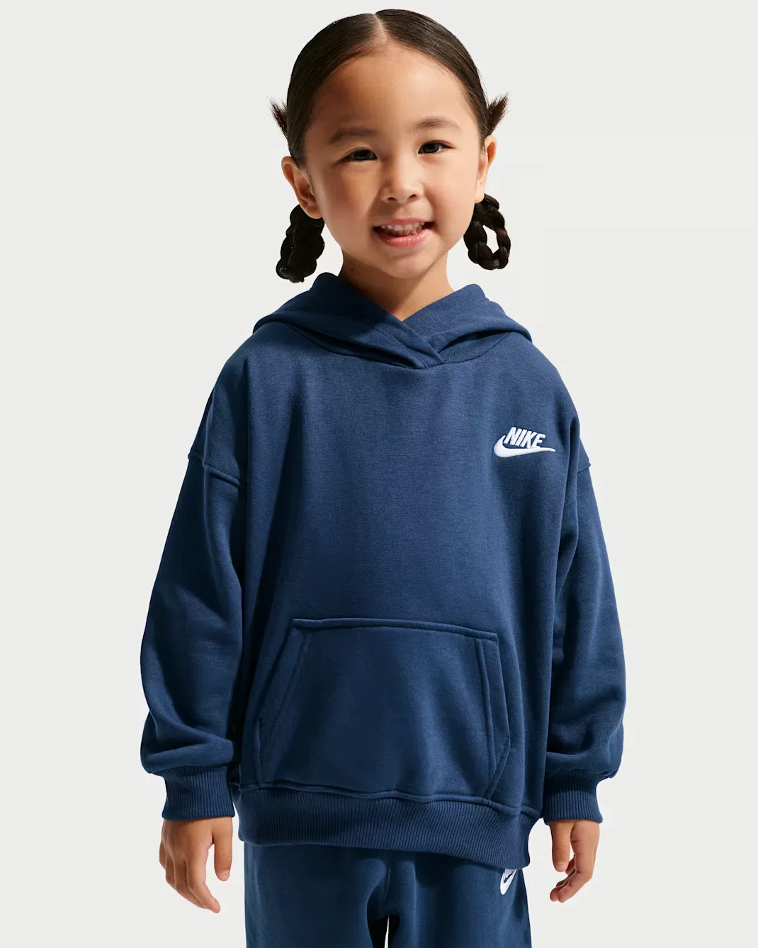 Детский комплект одежды увеличенного размера (2 предмета) Nike Club Fleece, Midnight Navy — фото 2