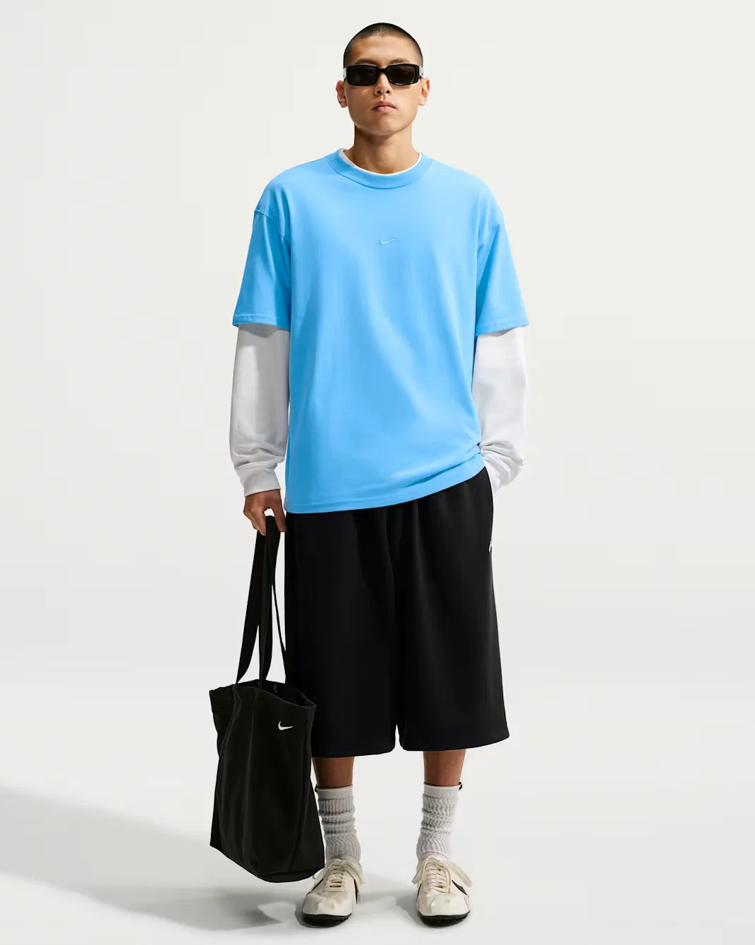 Мужская свободная футболка Nike Sportswear, Football Blue — фото 4