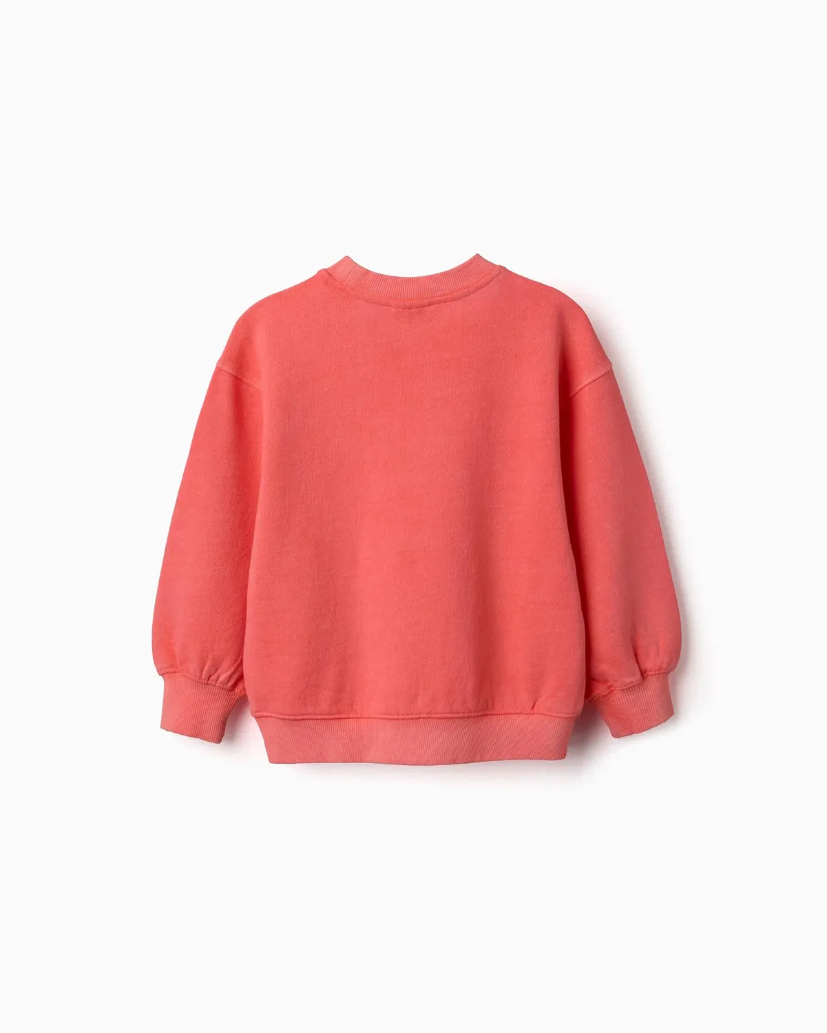 Детская толстовка для девочек с принтом Lazy Days Zippy, Coral — фото 3