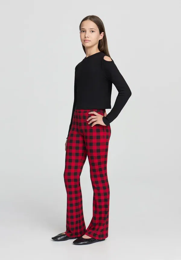 Лонгслив хлопковый Long sleeved top Terranova, черный