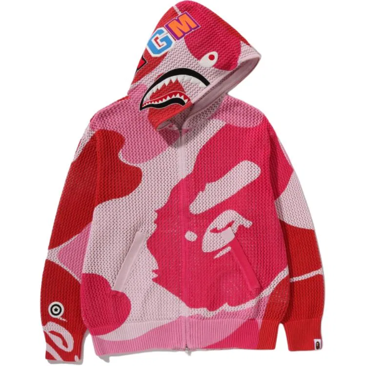 Детский свитшот с длинным рукавом SS26 Sweatshirt Unisex A BATHING APE, Pink