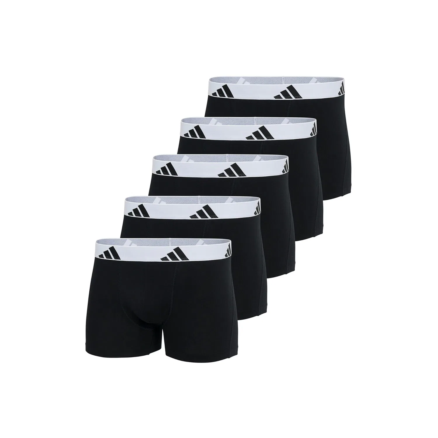Мужские боксеры 5 штук Adidas Originals, Black/White