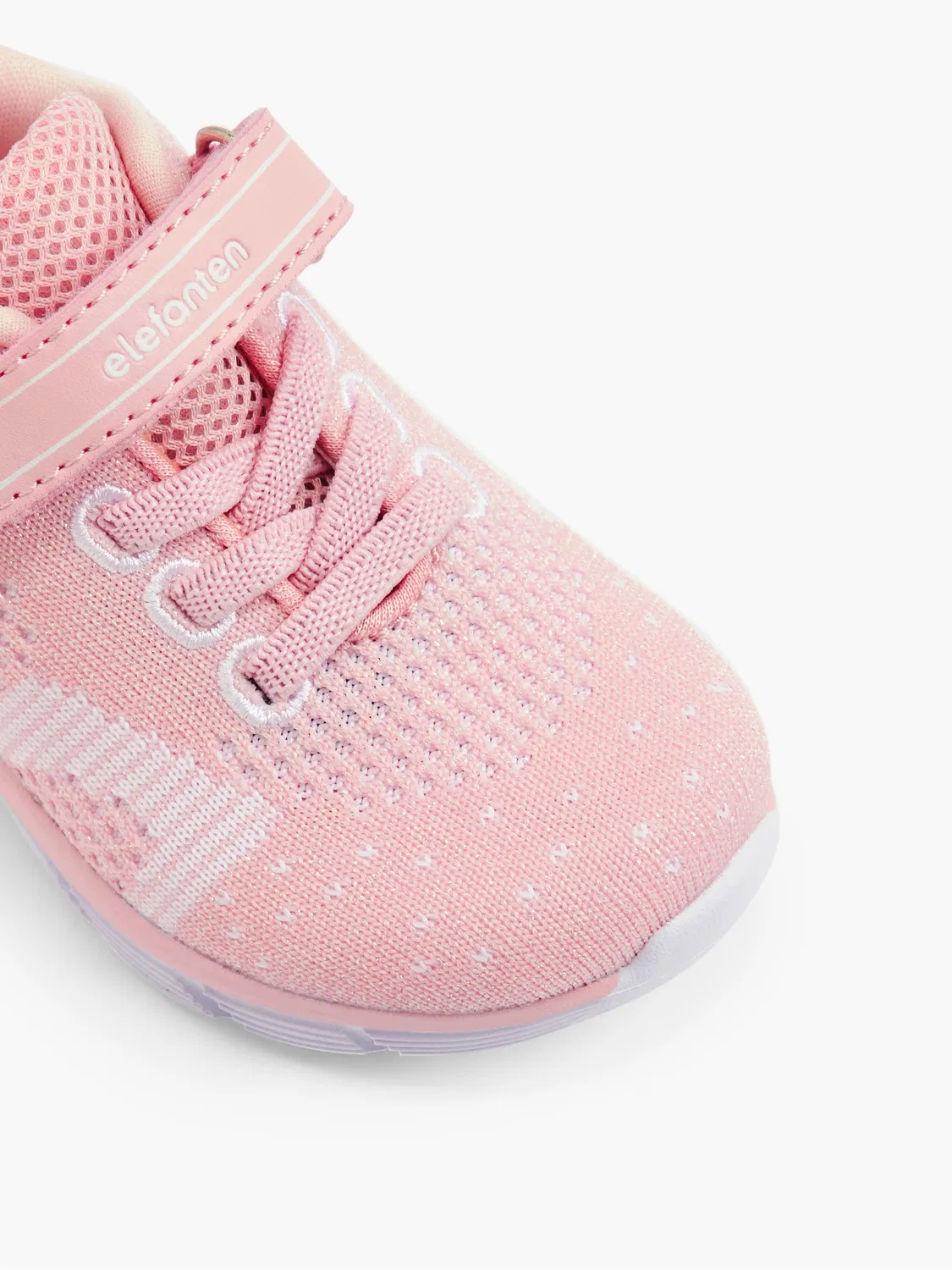 Детские кроссовки на липучке Elefanten, цвет Rose Gold — фото 2