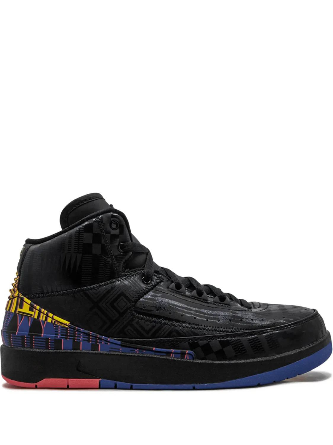 Кроссовки Air Jordan 2 Retro BHM, черный