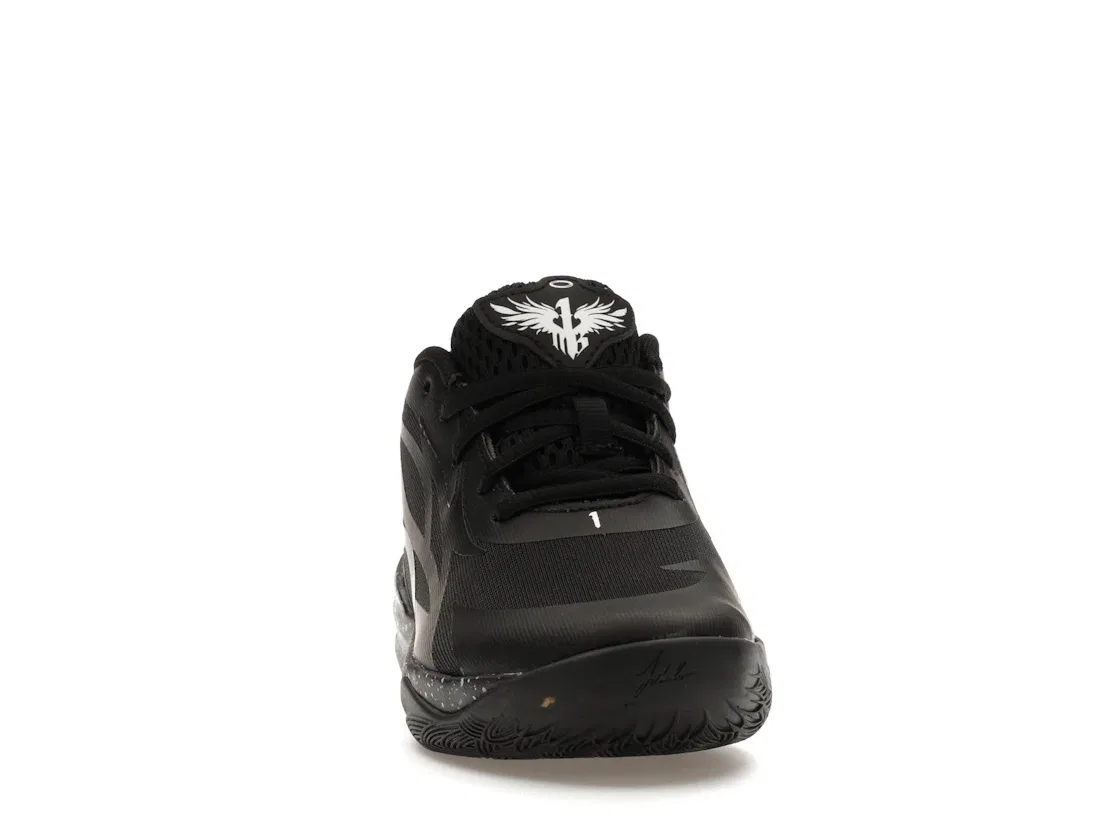 Детские кроссовки для мальчиков с принтом Puma LaMelo Ball MB.02 Puma, Black/White/Oreo — фото 2