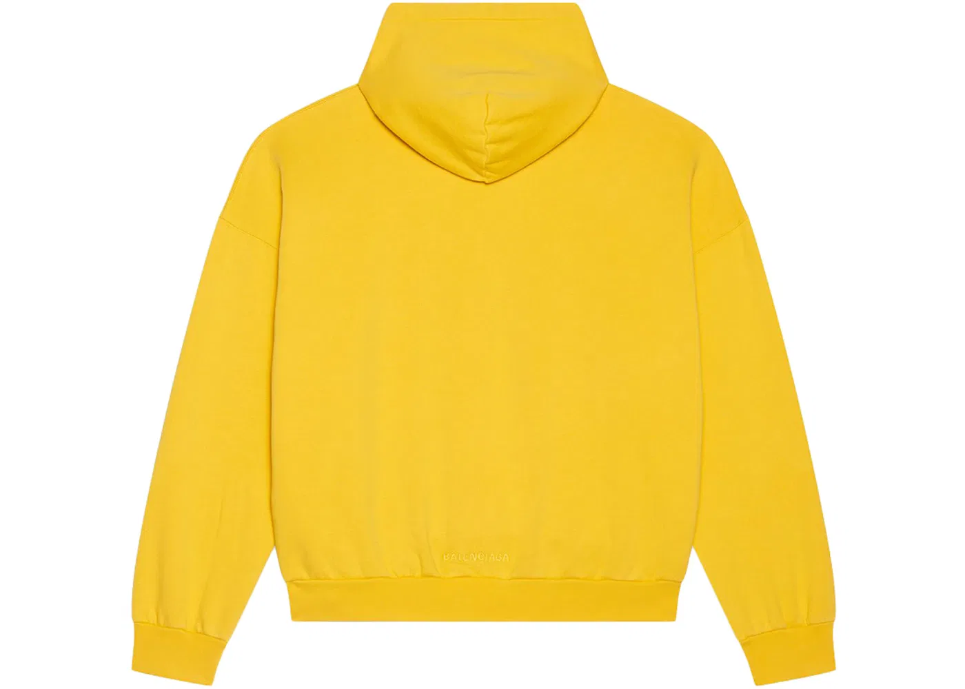 Женский худи свободного кроя Balenciaga x The Simpsons Hoodie, Yellow — фото 2