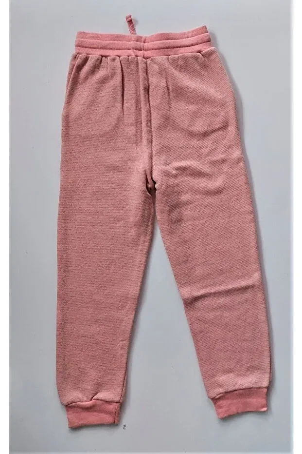 Детские спортивные штаны для девочек хлопковые Kidzoom, Pink — фото 2