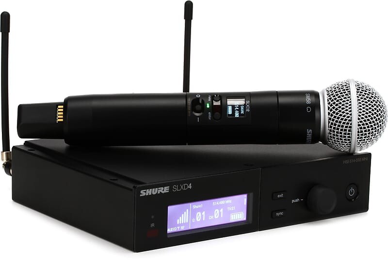 

Микрофон Shure SLXD24/SM58-J52