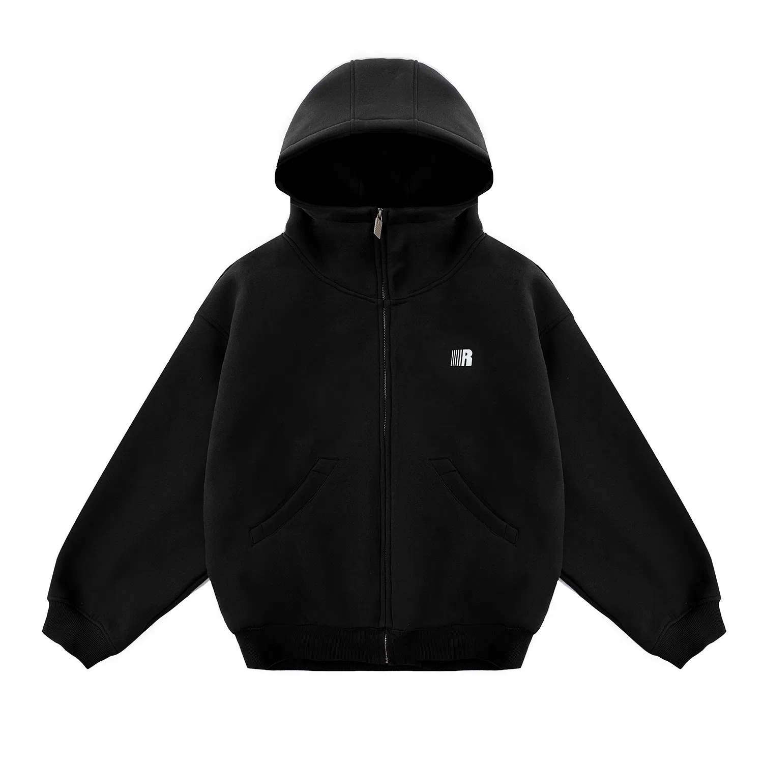 Детское худи унисекс с капюшоном Navy Blue Basic R Series FDR — фото 3