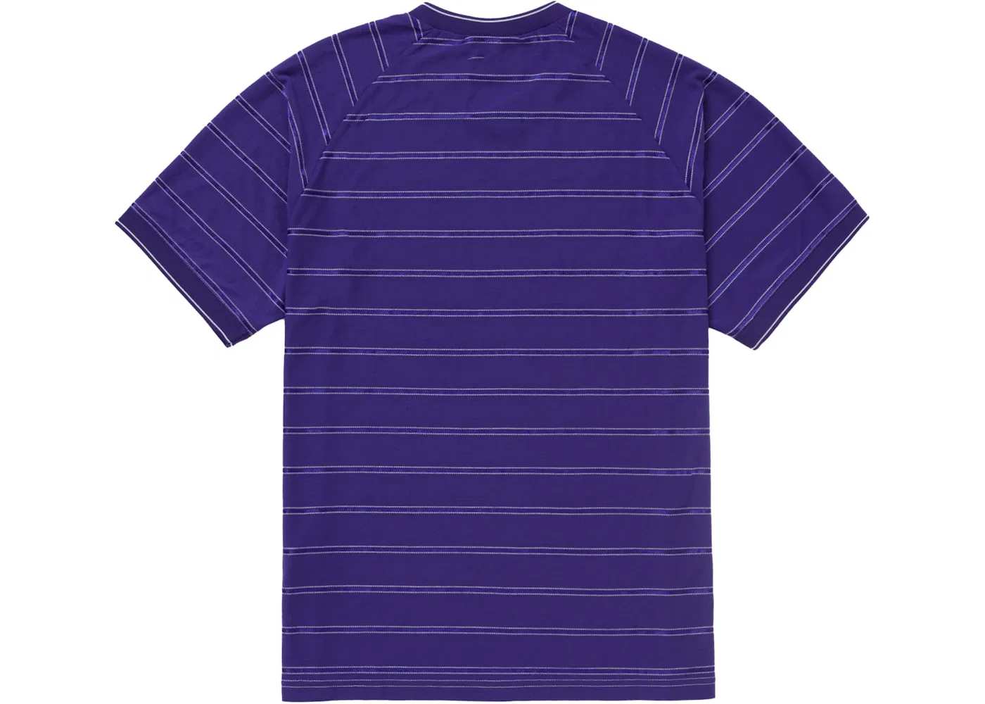 Мужская футболка с принтом Supreme Umbro Stripe Soccer Jersey, Purple — фото 2