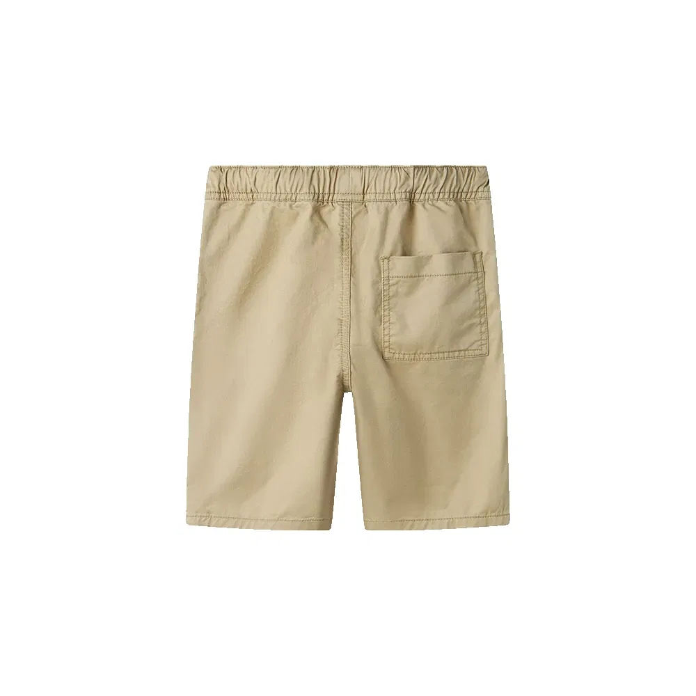Шорты Name It Ryan Jog L Twill 7001, бежевый — фото 4