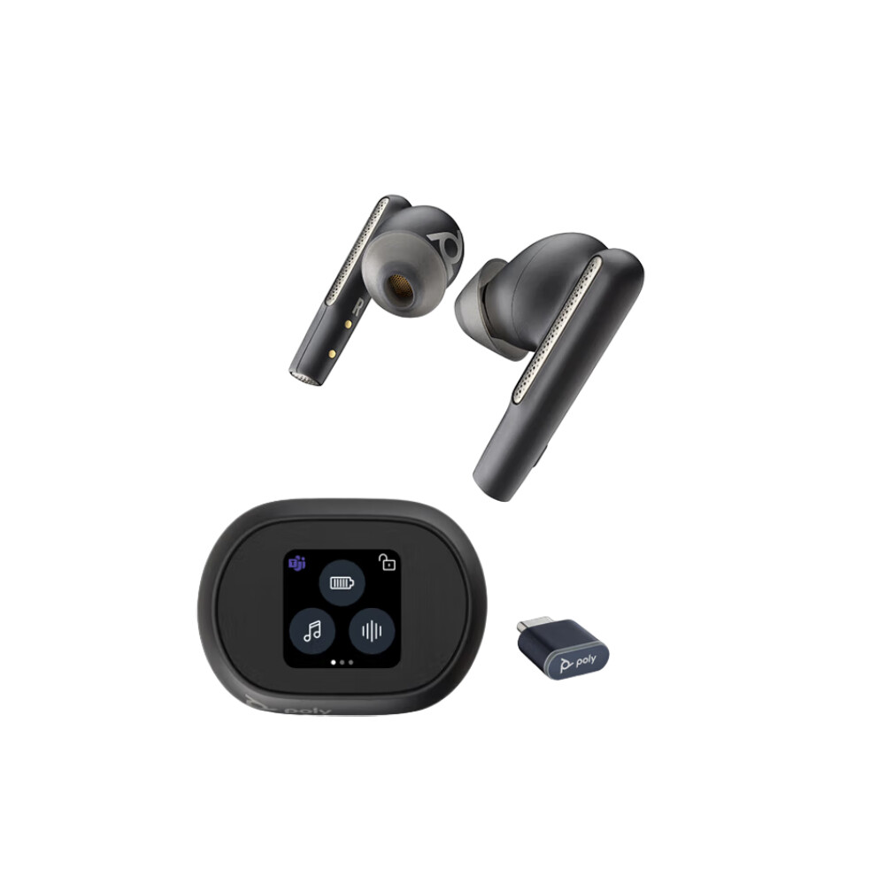 

Беспроводная гарнитура Plantronics Poly Free 60+UC USB-C, черный