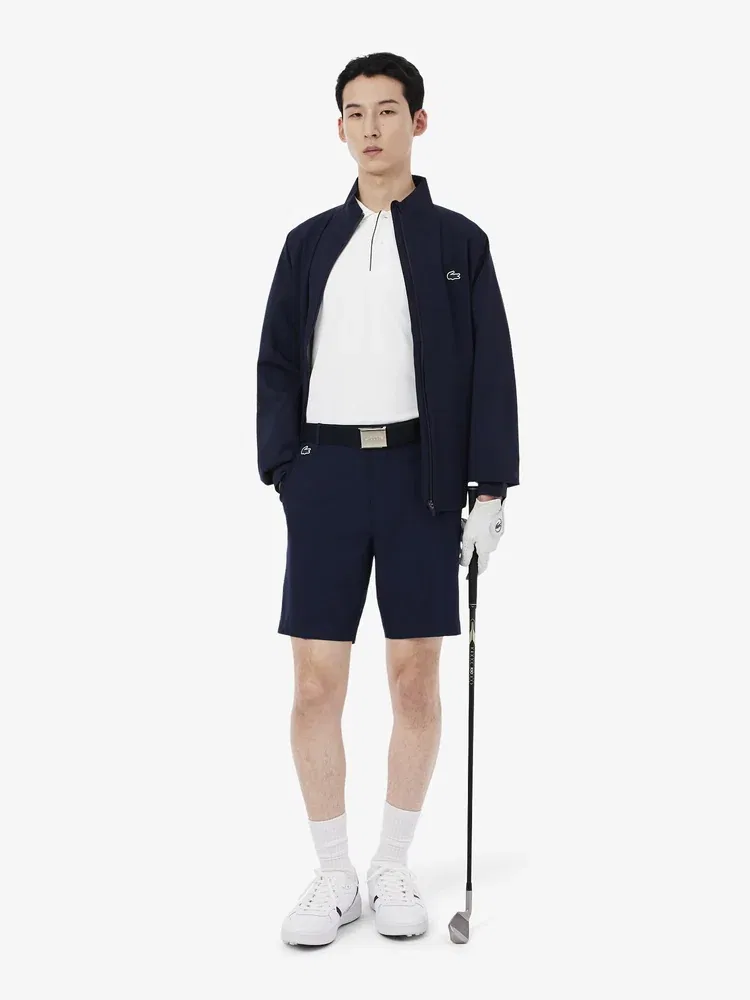 Футболка поло с цветной окантовкой LACOSTE, White — фото 4