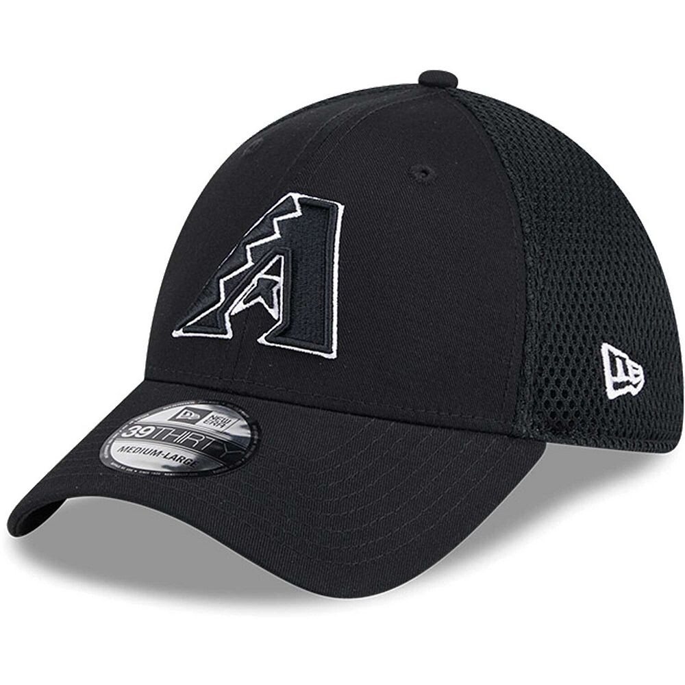 

Мужская кепка New Era Arizona Diamondbacks Evergreen черно-белая Neo 39THIRTY Flex Hat, цвет Dbk Black