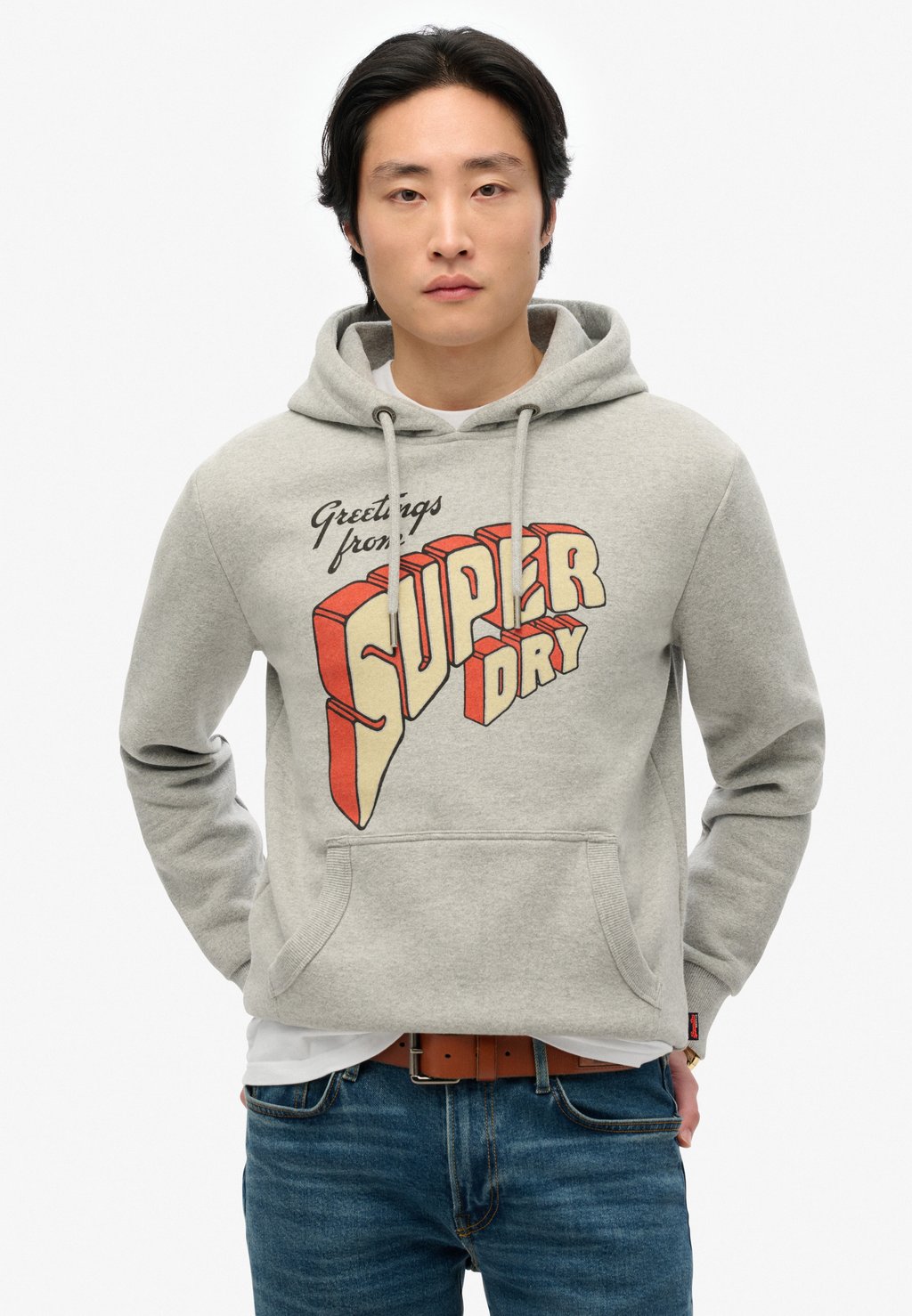 

Толстовка Superdry, темно-серый