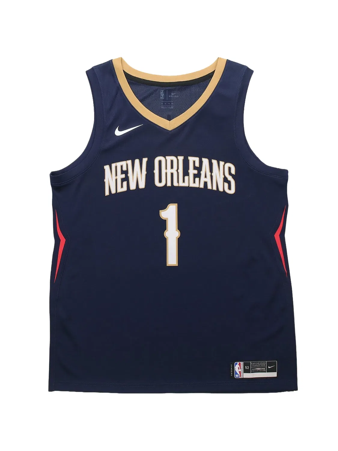 Топ New Orleans Pelicans Icon Edition Nike, синий