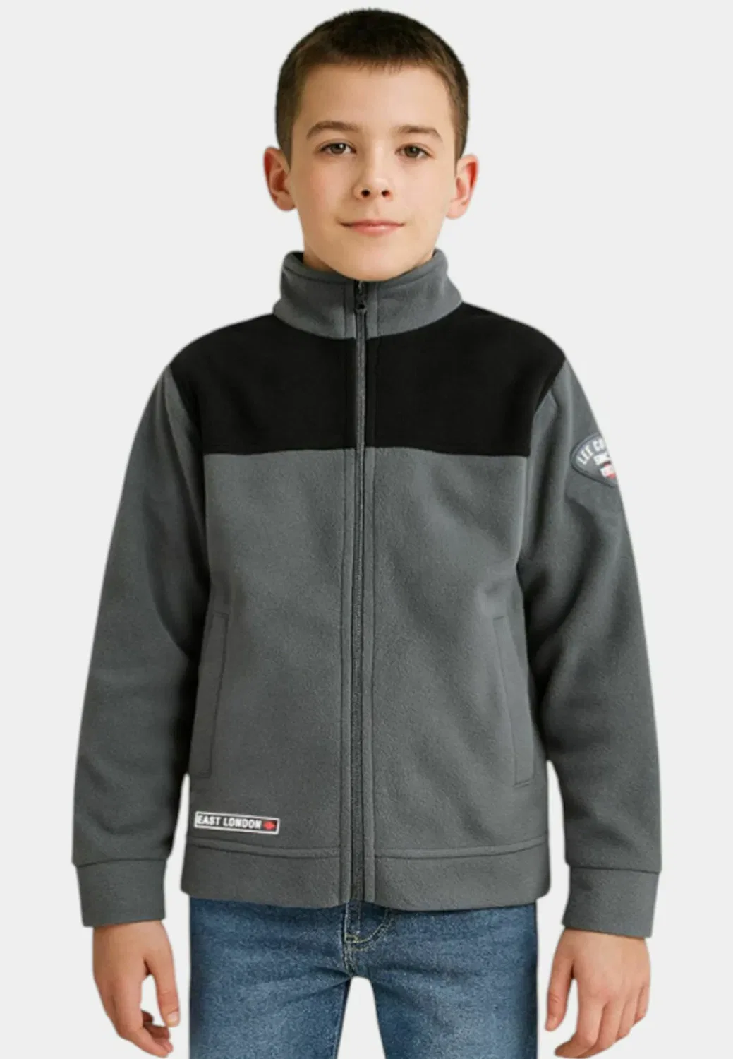 Жилет - флисовая куртка Lee Cooper, Gris