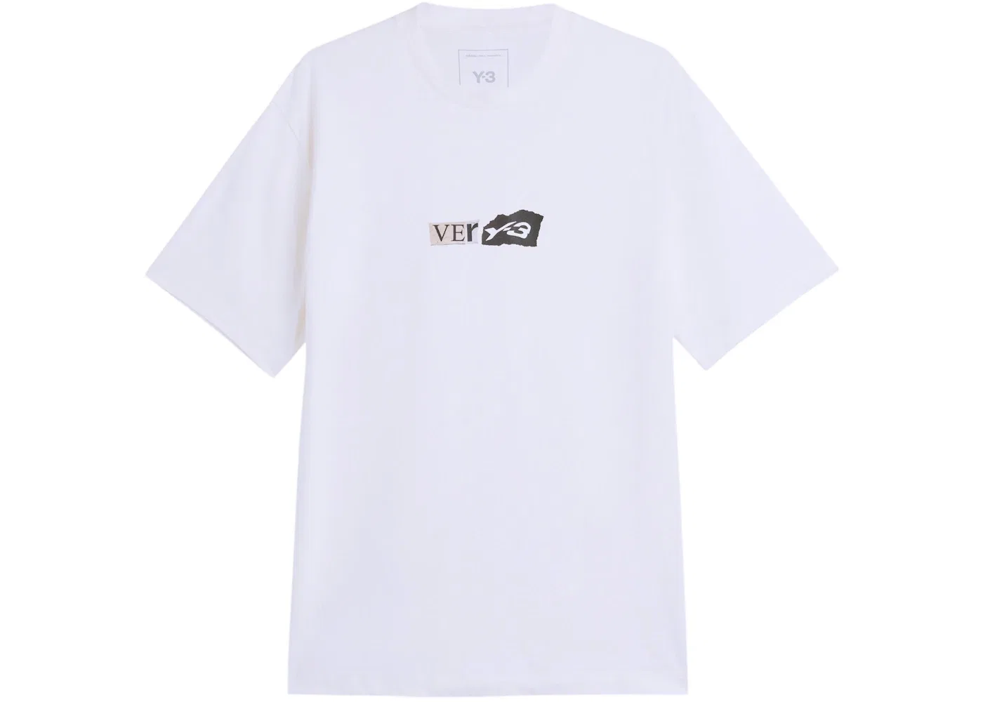 Женская футболка с коротким рукавом Y-3 GFX Short Sleeve Tee Adidas, Chalk White